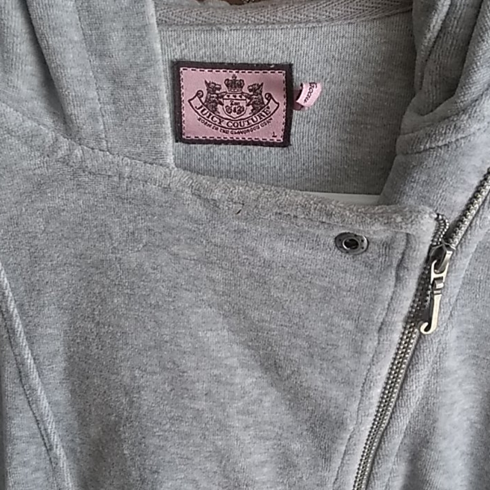 Juicy Couture grey hoodie